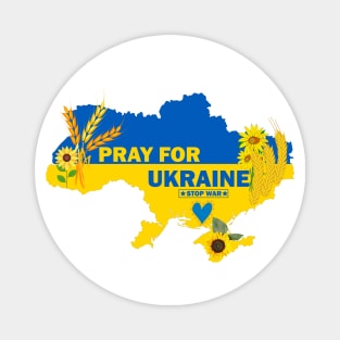 Pray foe Ukraine Magnet